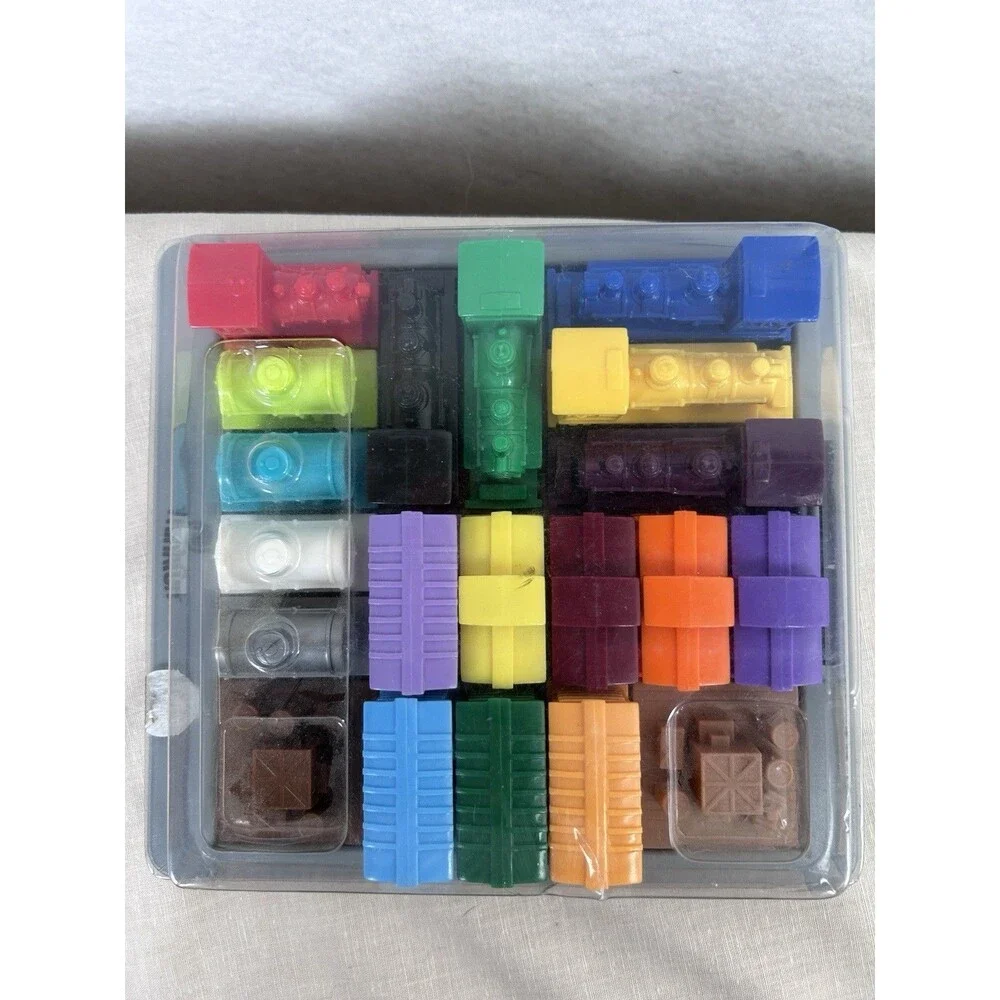 RAILROAD RUSH HOUR Train Escape Game complete Brain Teaser Puzzle Think Fun